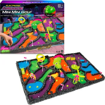 Elektronický arkádový mini golf Neon