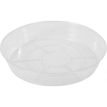 Pěstitelství Podmiska pod květník AIR plastová transparentní 16cm