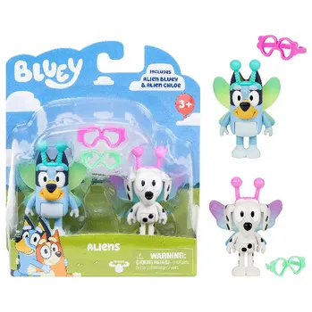 Figurka BLUEY 2 figurky - kosmici Bluey i Chloe