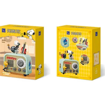 ostatní stavebnice Pantasy Stavebnice - Snoopy Radio 16cm