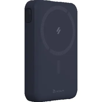 Powerbanka Adam Elements Vionta C2 Pro - Magnetická bezdrátová powerbanka pro iPhone/Apple Watch 10000 mAh tmavě modrá