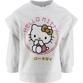 Dívčí mikina Hello Kitty Hellgrau 7053778 152