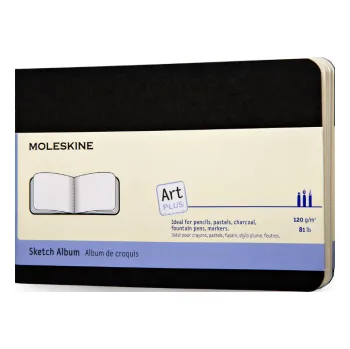 Skicář Moleskine Album, S - černý