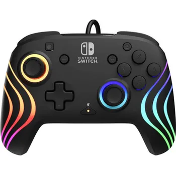 Gamepad Drátový Ovladač Afterglow Wave pro Nintendo Switch, černý