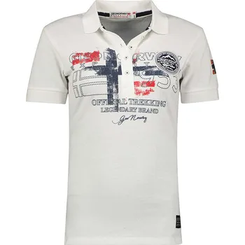 Oblečení a móda Tričko Geographical Norway Weiß 2952224 S