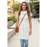 Dámské šaty KIXMI ORLANTHA BÍLÁ XL