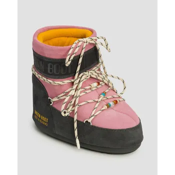 Dámská obuv Semišové Zimní Boty Moon Boot X Gir Icon Low Suede Beads 80d1409730-hj05
