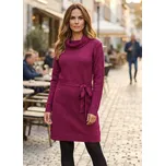 Dámské šaty KIXMI OLIVIA VÍNOVÁ XS