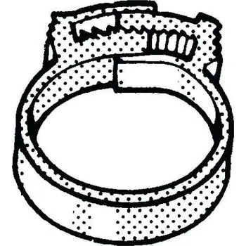 Hadicová svorka Plast Polyamid (nylon) 6.6 18,2-20,5MM