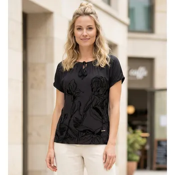 Dámské tričko Dámské triko ALTISPORT DEBBI ČERNÁ XS