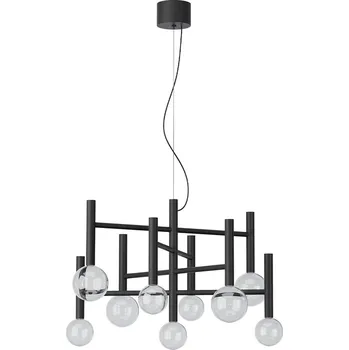 Redo Závěsné LED svítidlo BOLLA, 42W, š. 65 cm, CCT 2700-3000K Barva: Černá