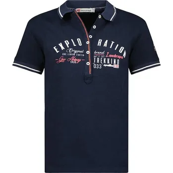 Oblečení a móda Tričko Geographical Norway Dunkelblau 101472 M