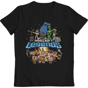 Dětská móda Dětské tričko Minecraft: Legends Allies Vs Piglin 5-6let