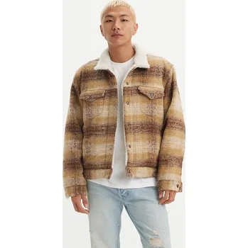 Pánská větrovka Bunda Levi's Beige/ Braun 6410235 XS