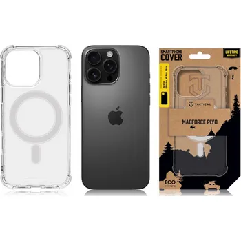 Pouzdro na mobilní telefon Tactical MagForce Plyo Kryt pro Apple iPhone 16 Pro Max Transparent
