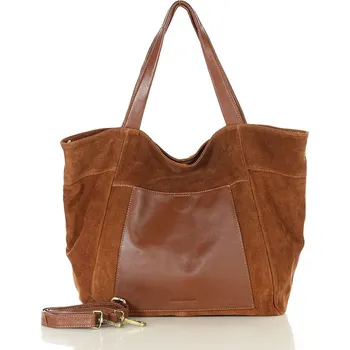 Shopper bag kabelka Marco Mazzini VS119 hnědá