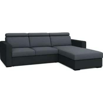 Sedací souprava Sedací souprava rohová šedá kombinace UNI MEGAN