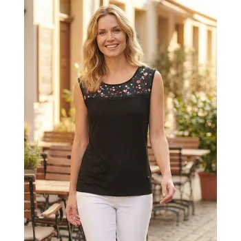 Dámské tričko Dámské triko ALTISPORT ANGELA ČERNÁ S