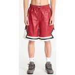 Šortky Air Jordan Mens Faux Leather Shorts Wings Jrdn Red/ Sail/