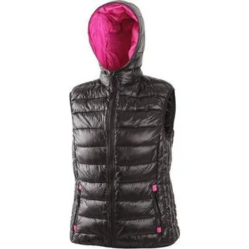 Dámská vesta Dámská zimní vesta OMAK, černo-růžová, vel. XXXL
