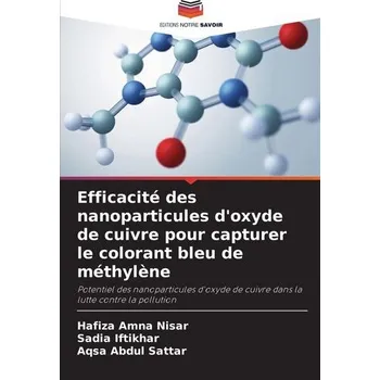 Efficacité des nanoparticules d'oxyde de cuivre pour capturer le colorant bleu de méthylène - Nisar, Hafiza Amna
