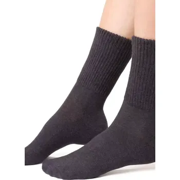 Pánské oblečení Dámské ponožky Fitness 127 MELANŽOVĚ ŠEDÁ 35-37