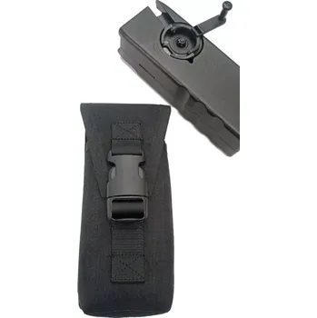 Pouzdro pro rychloplničku ODIN molle - černá (Double M4 mag pouch for Odin)