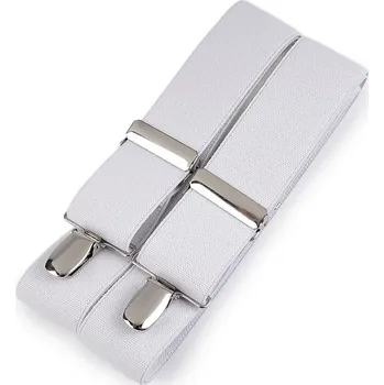 Kšandy Šle šíře 3,5 cm délka 120 cm, velké, 11 bílá