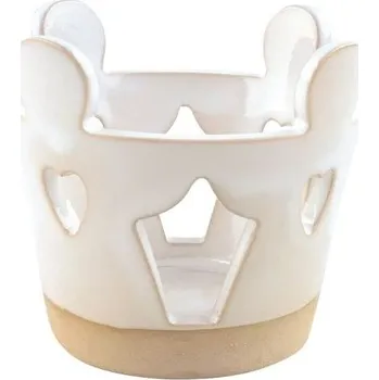 Svícen Svícen andělé z keramiky 7 x 6 x 7 cm