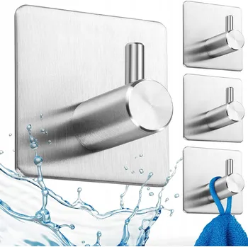 Věšák Háček bez vrtání Interlook šedý