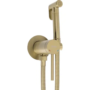 Podomítková bidetová baterie Rea Foss Clif zlatá