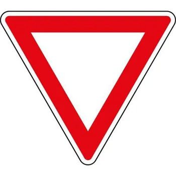 Auto-moto Dopravní značka Dej přednost v jízdě (P4)