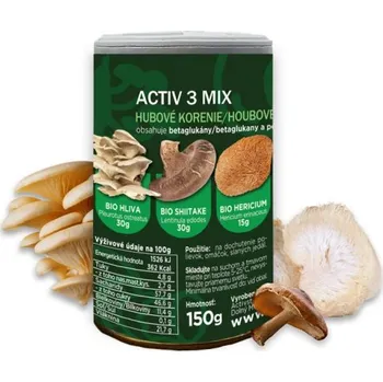 Koření Activ Star Směs koření Activ 3 Houby 150 g Soutěž o běžecký pás zdarma