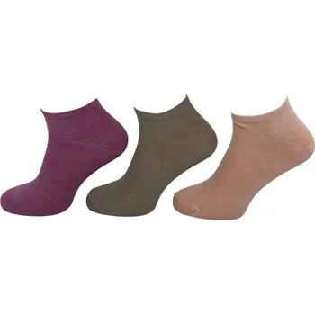 Dámské ponožky Pesail Dámské ponožky 6 párů vícebarevné 03 Barva: Modrá, Velikost: 35-38