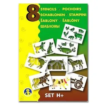 Šablony na foukací fixy CENTROPEN set H+