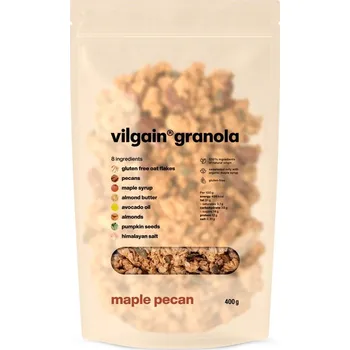 Vilgain Granola - javorový sirup a pekany 400 g