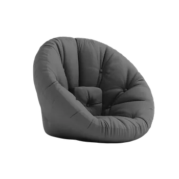 KARUP DESIGN Zahradní rozkládací křeslo NIDO šedé 816403403090