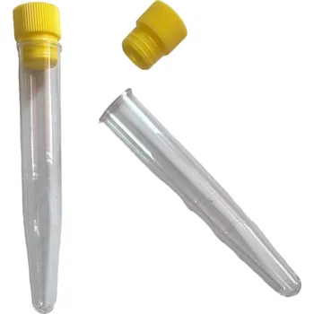 Zkumavka FLMedical Nesterilní zkumavka na moč se žlutou zátkou 10 ml 1 ks