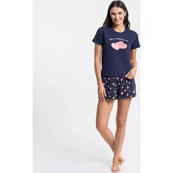 Pánské pyžamo Pyžamo Moraj PDD3900-020 kr/r S-2XL Námořnictvo M