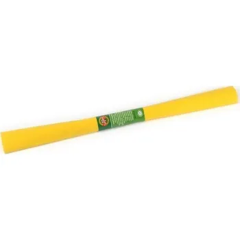 Speciální papír Krepový papír 50 x 200 cm, tmavě žlutý, KOH-I-NOOR