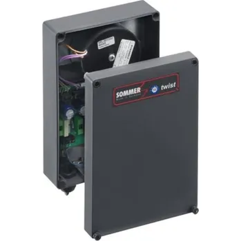Pohon brány Twist 200 kompletní řídicí jednotka pohonu Sommer - náhradní díl 3203V001, řídící jednotka s boxem, trafo, bez přijímače