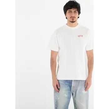 Pánské oblečení Tričko Vans Full Deck SS T-Shirt Egret S