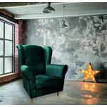 FALCO Relaxační křeslo ušák André Barva potahu: Zelená 240055438