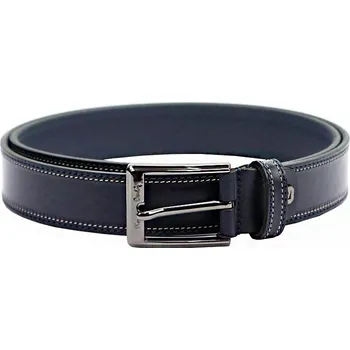 Opasek Pánský kožený opasek Pierre Cardin 8055 BLU