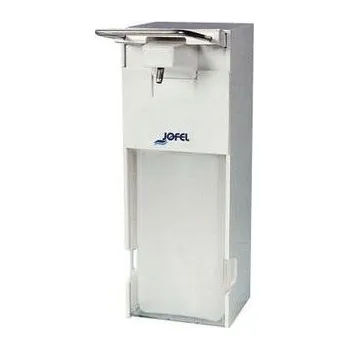 Dávkovač mýdla Dávkovač na dezinfekci JOFEL bílý s pákou