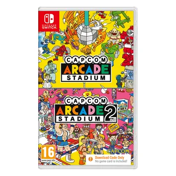 Hra pro Nintendo Switch Capcom Arcade Stadium 1 and 2 (Switch) Code in a box