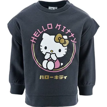 Dívčí mikina Hello Kitty Anthrazit 4143490 104