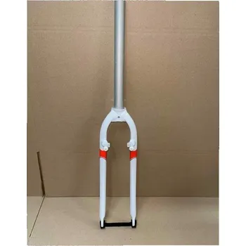 Vidlice na kolo Maxbike vidlice cyklocross 28/700C 1 1/8 Ahead (bílá/červená)