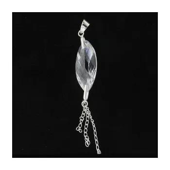 Přívěsek Stříbrný přívěsek s kamenem