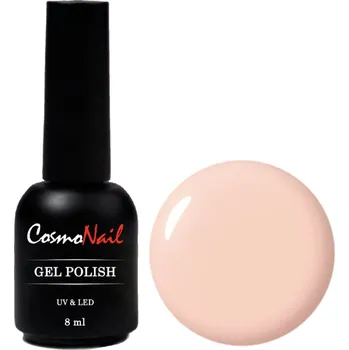 Lak na nehty CosmoNail gel lak Nude 006 Soft Beige, 8 ml